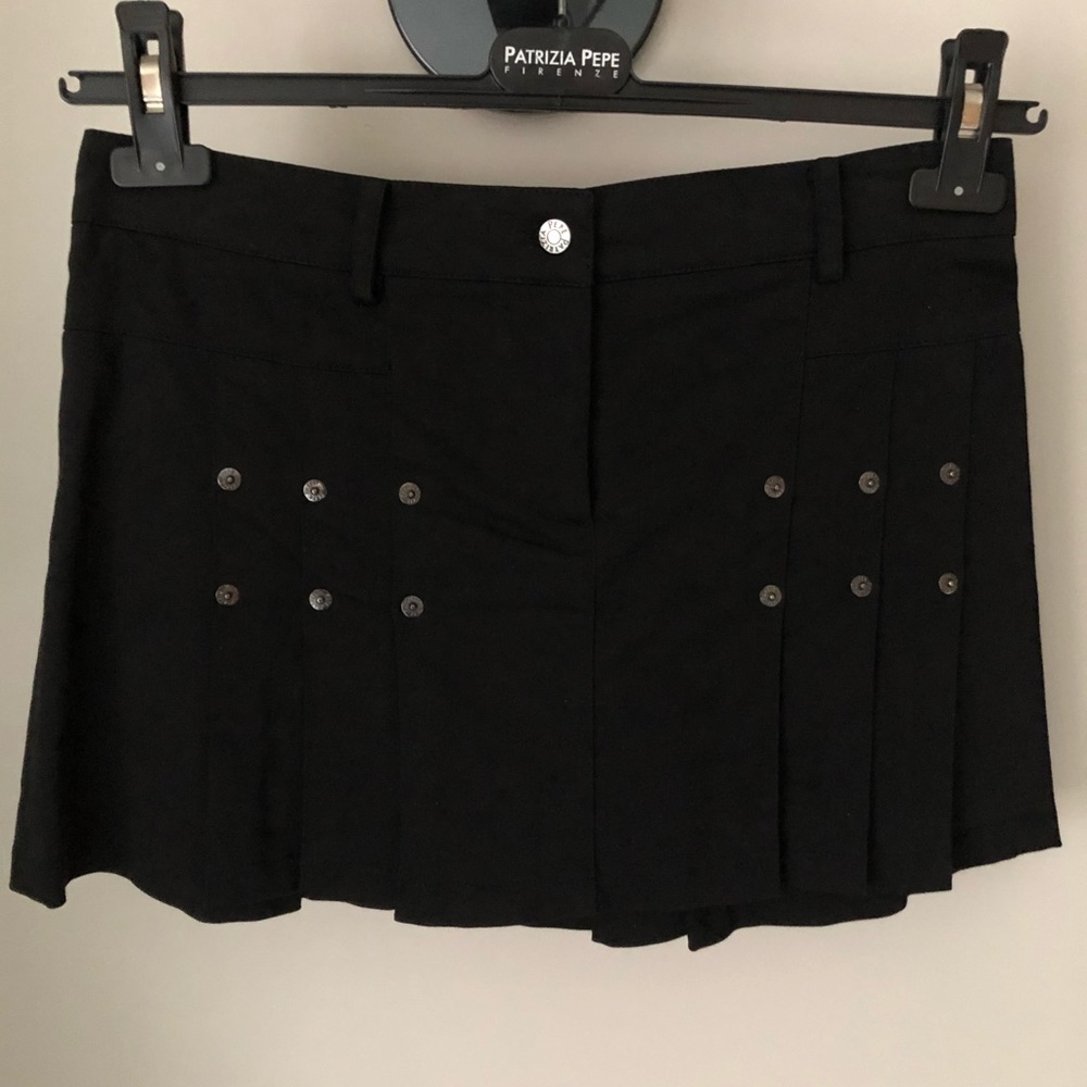 Patrizia Pepe Black Mini skirt